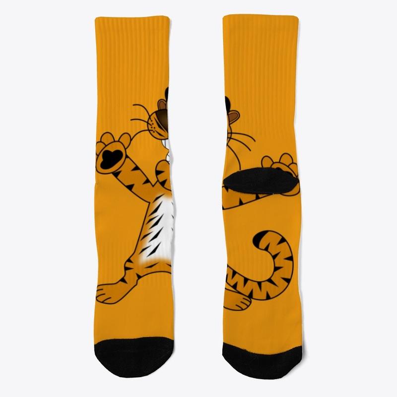 Money Tiger Socks