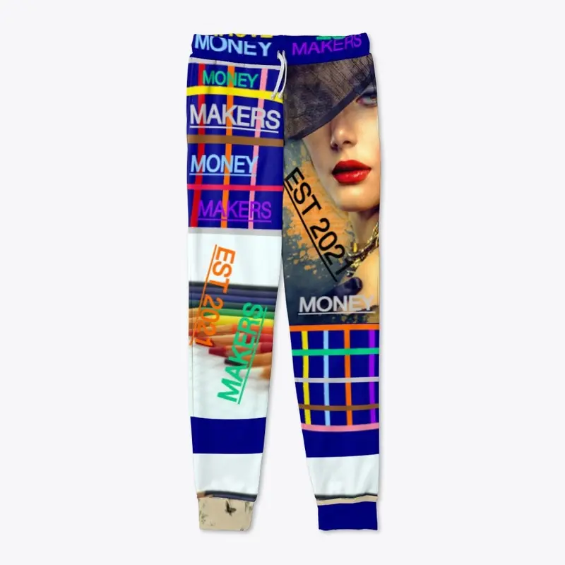 Fashion Art Money Joggers