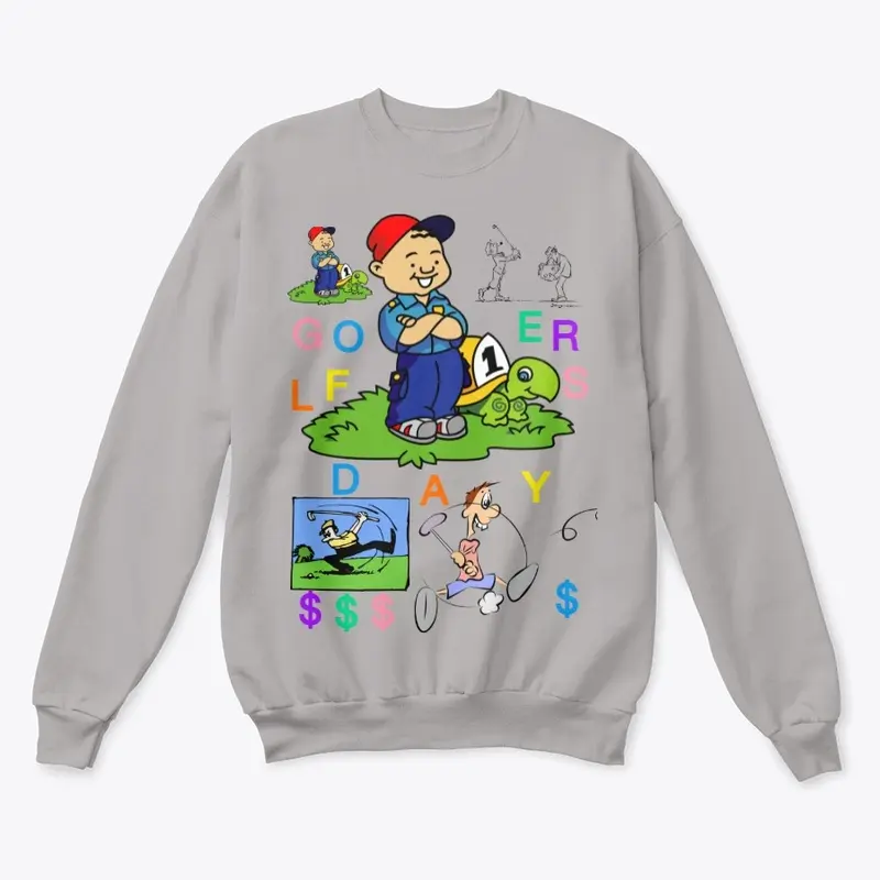 Golfers Day Money Sweater