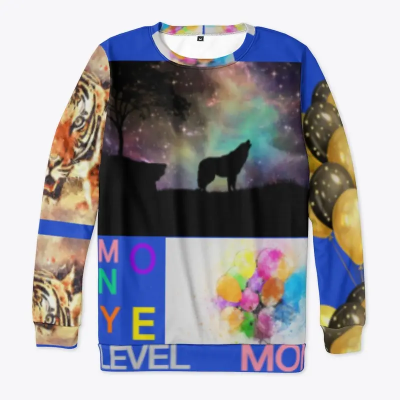 Money Level Up Sweater